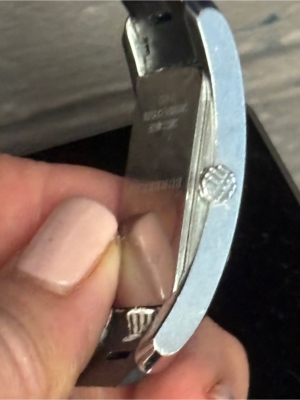 Burberry Rectangular Silver Dial watch - Picture 6 of 8